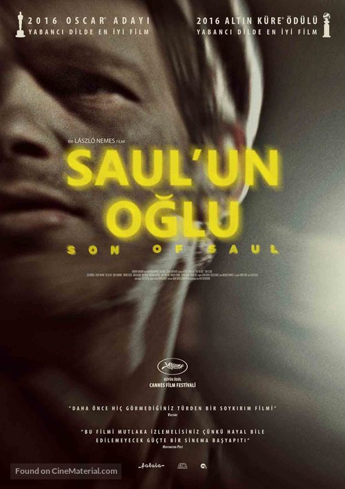 Saul fia - Turkish Movie Poster