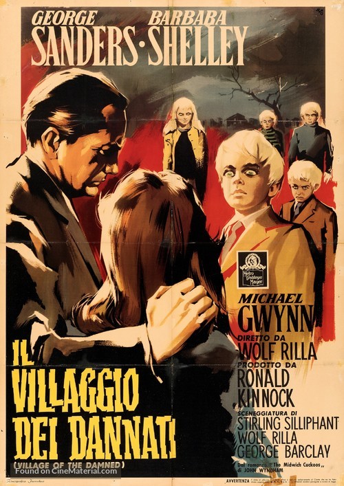 Village of the Damned - Italian Movie Poster