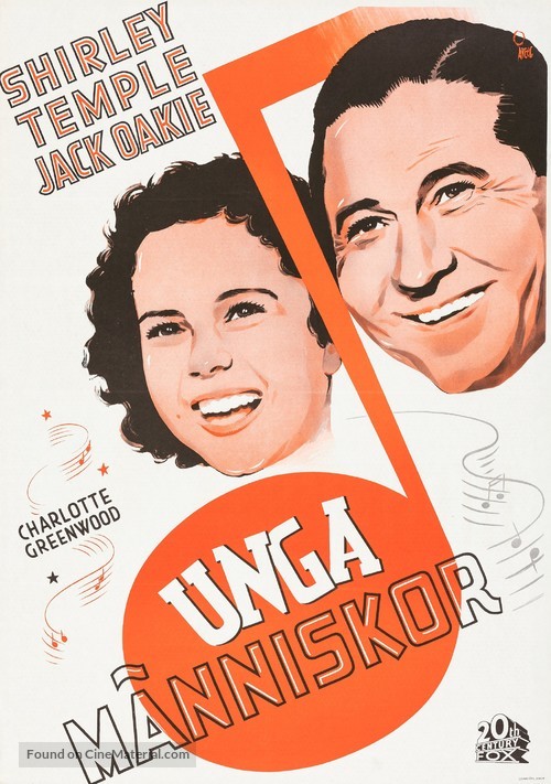Young People - Swedish Movie Poster