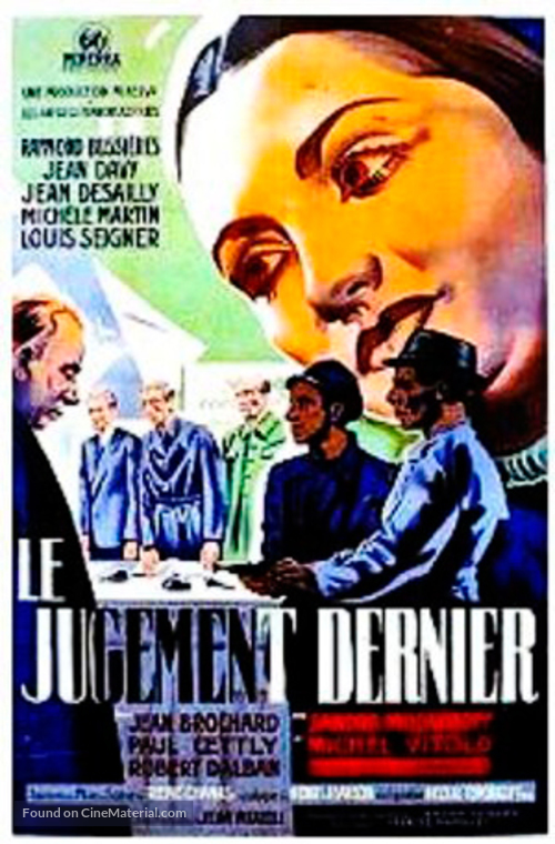 Le jugement dernier - French Movie Poster