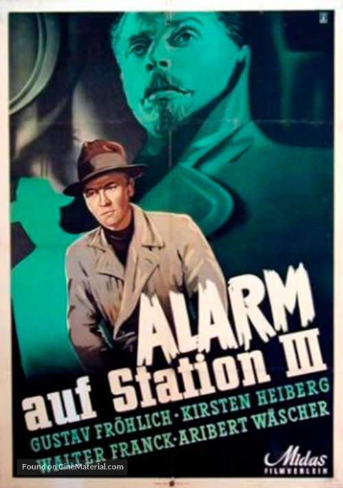 Alarm auf Station III - German Movie Poster