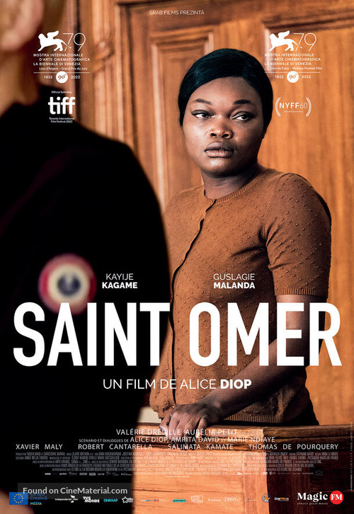 Saint Omer - Romanian Movie Poster