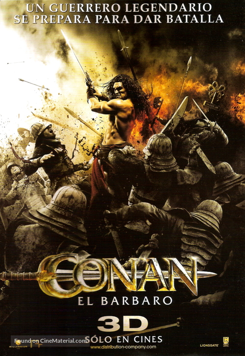 Conan the Barbarian - Argentinian Movie Poster