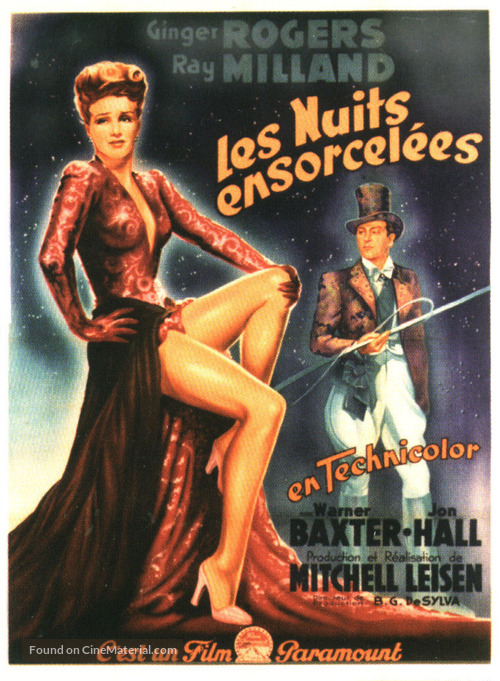 Lady in the Dark - French Movie Poster