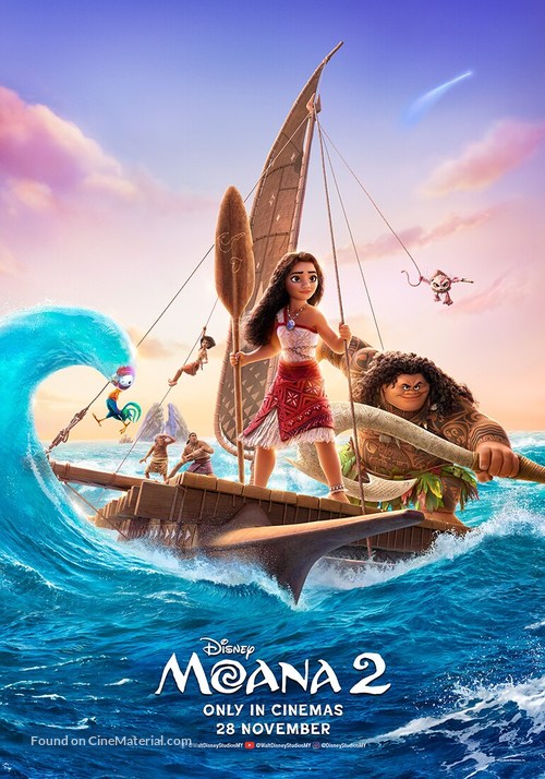 Moana 2 - Malaysian Movie Poster