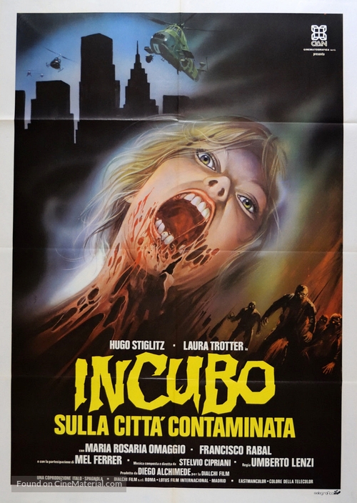 Incubo sulla citt&agrave; contaminata - Italian Movie Poster