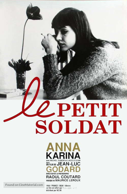 Le petit soldat - French Re-release movie poster
