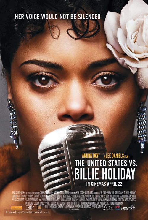 The United States vs. Billie Holiday - Australian Movie Poster
