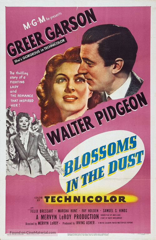 Blossoms in the Dust - Movie Poster