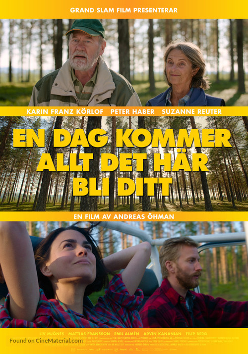 En dag kommer allt det h&auml;r bli ditt - Swedish Movie Poster