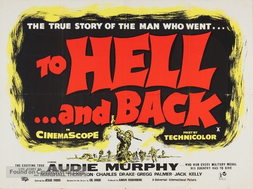 To Hell and Back - British Movie Poster