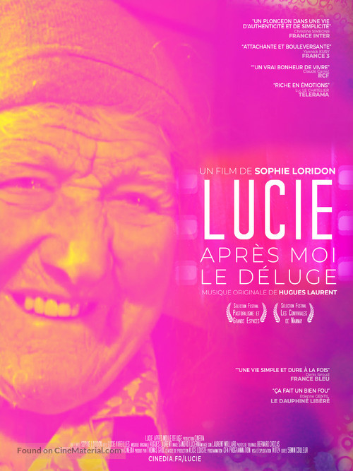 Lucie, apr&egrave;s moi le d&eacute;luge - French Movie Poster