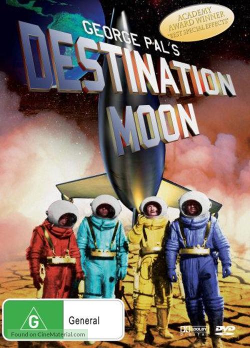 Destination Moon - Australian DVD movie cover