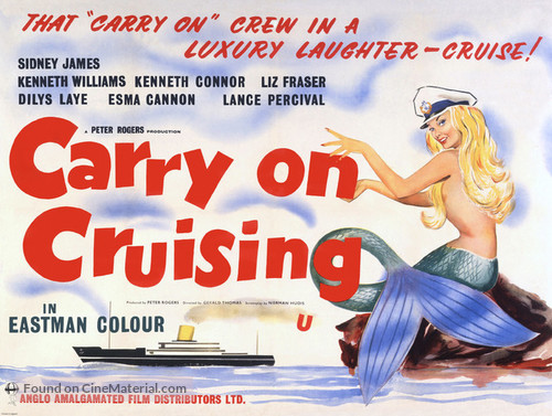 Carry On Cruising - British Movie Poster