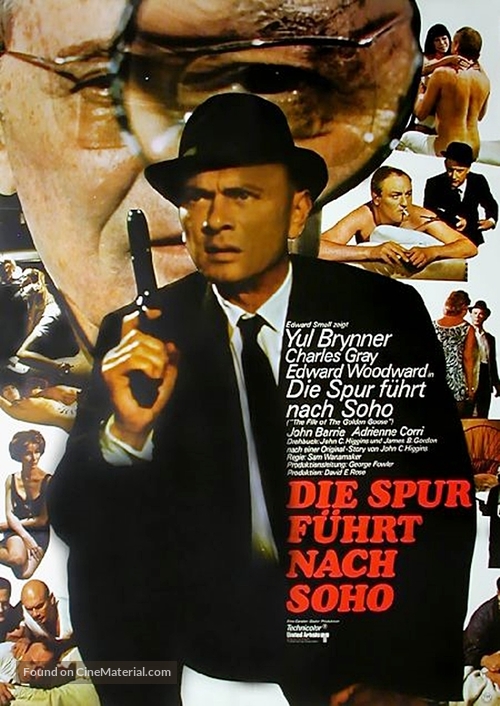 The File of the Golden Goose - German Movie Poster