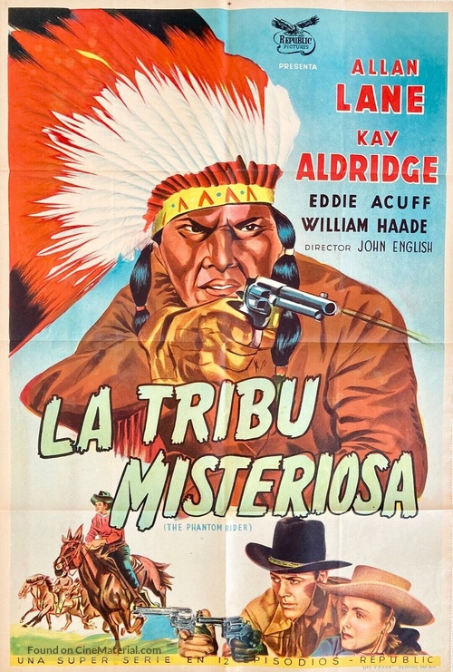 Daredevils of the West - Argentinian Movie Poster