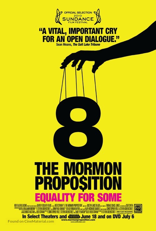 8: The Mormon Proposition - Movie Poster