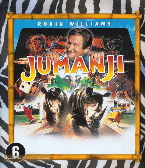 Jumanji - Dutch Blu-Ray movie cover