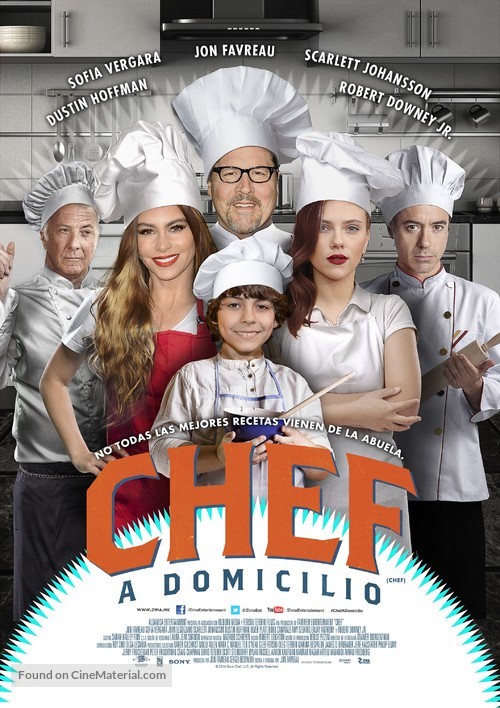Chef - Mexican Movie Poster