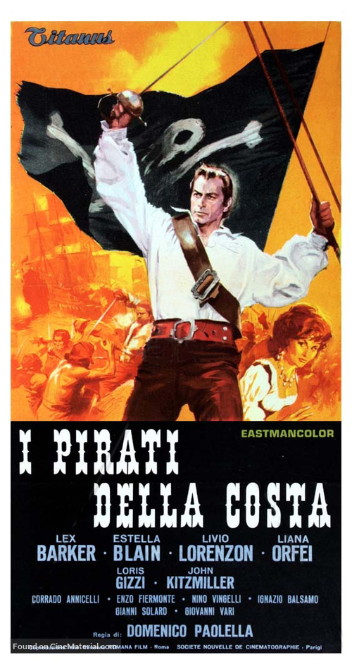 I pirati della costa - Italian Movie Poster