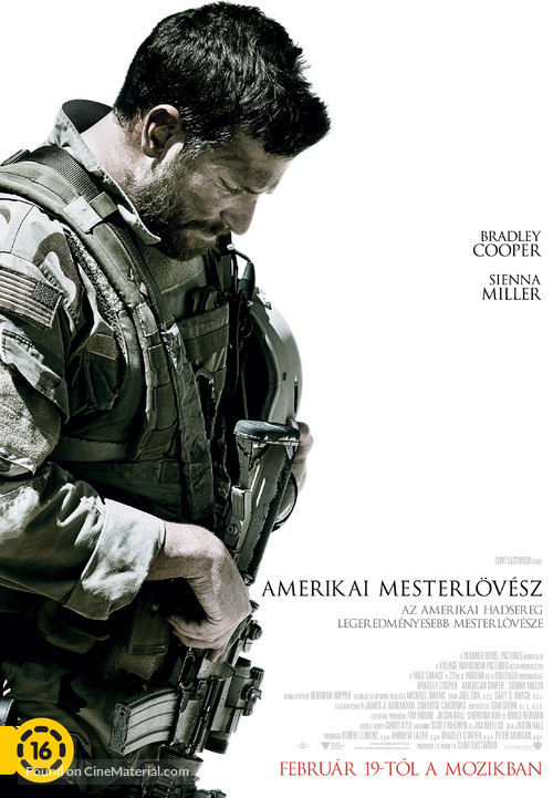 American Sniper - Hungarian Movie Poster