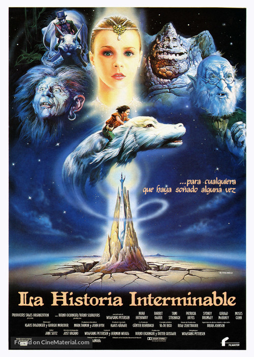 Die unendliche Geschichte - Spanish Movie Poster
