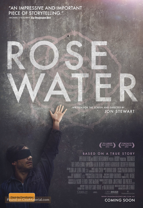 Rosewater - Australian Movie Poster