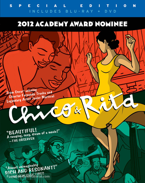 Chico &amp; Rita - Blu-Ray movie cover