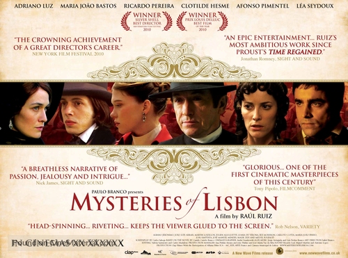 Mist&eacute;rios de Lisboa - British Theatrical movie poster