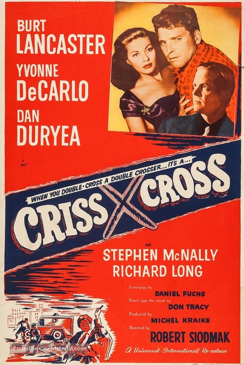 Criss Cross - Re-release movie poster