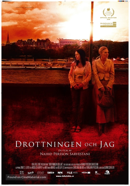 Drottningen och jag - Swedish Movie Poster