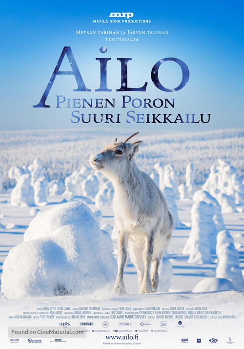 Ailo: Une odyss&eacute;e en Laponie - Finnish Movie Poster