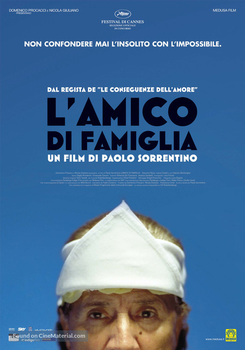 L&#039;amico di famiglia - Italian Movie Poster