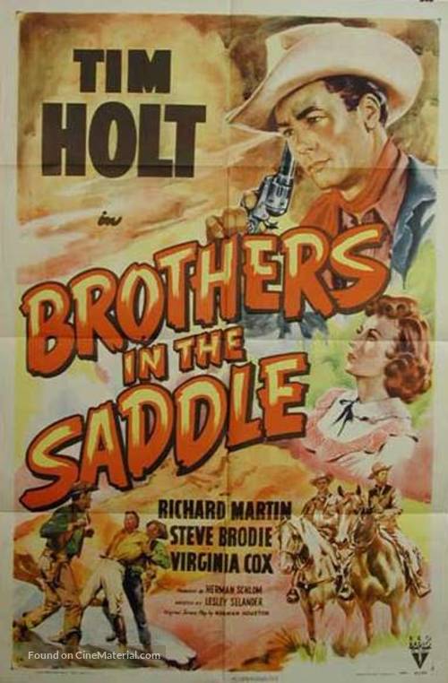 Brothers in the Saddle - Movie Poster