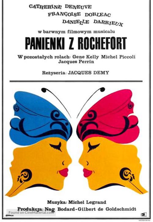 Les demoiselles de Rochefort - Polish Movie Poster