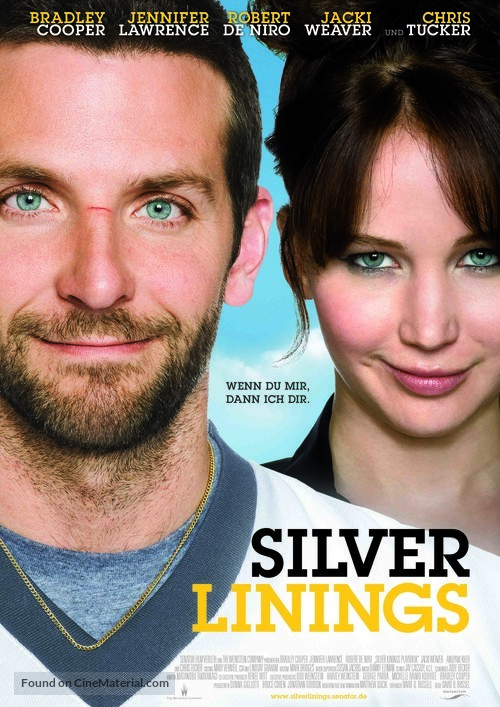 Silver Linings Playbook - German Movie Poster