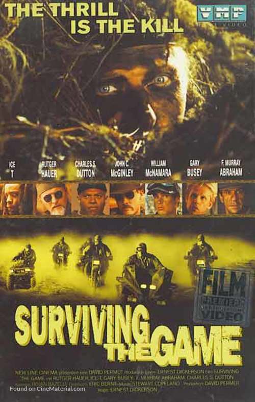 Surviving The Game - German Movie Poster