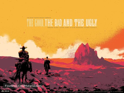 Il buono, il brutto, il cattivo - Australian Movie Poster