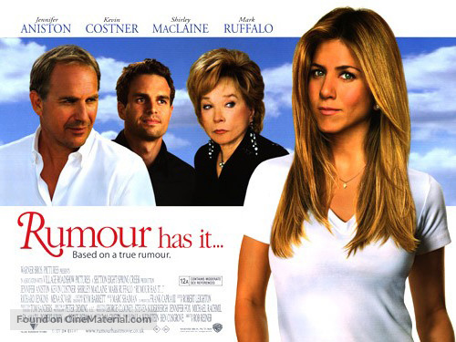 Rumor Has It... - British Movie Poster