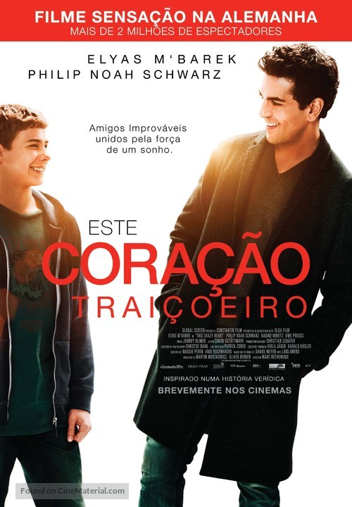 Dieses bescheuerte Herz - Portuguese Movie Poster
