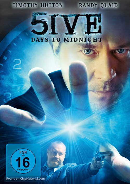 5ive Days to Midnight - German Movie Cover