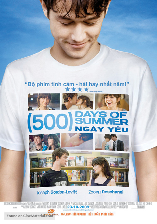 (500) Days of Summer - Vietnamese Movie Poster