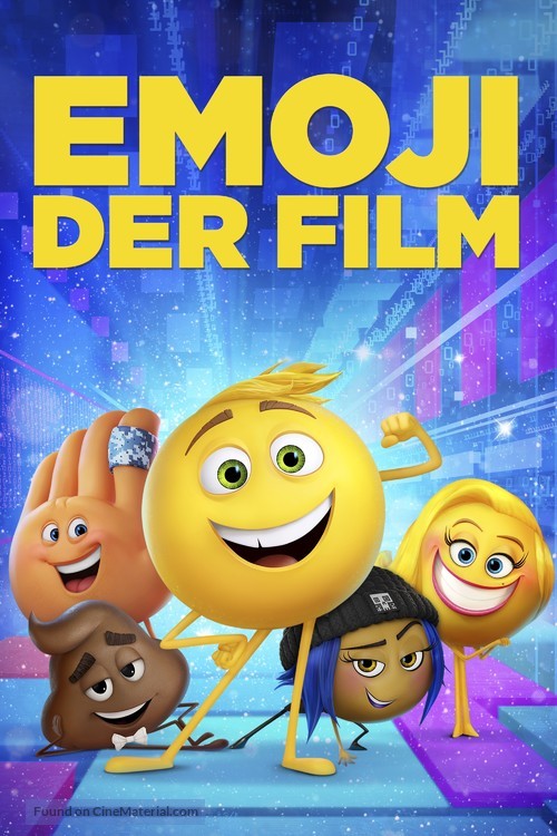 The Emoji Movie - German Movie Cover