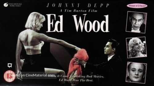 Ed Wood - British DVD movie cover
