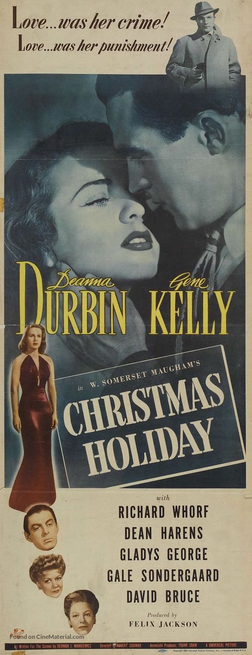 Christmas Holiday - Movie Poster