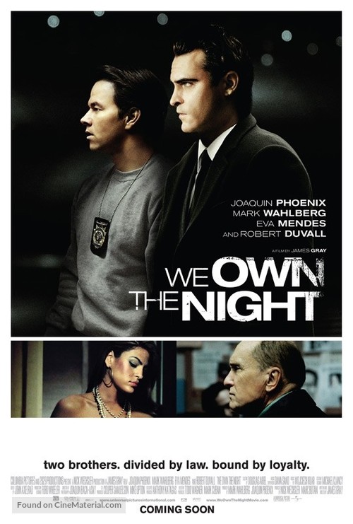 We Own the Night - British Movie Poster