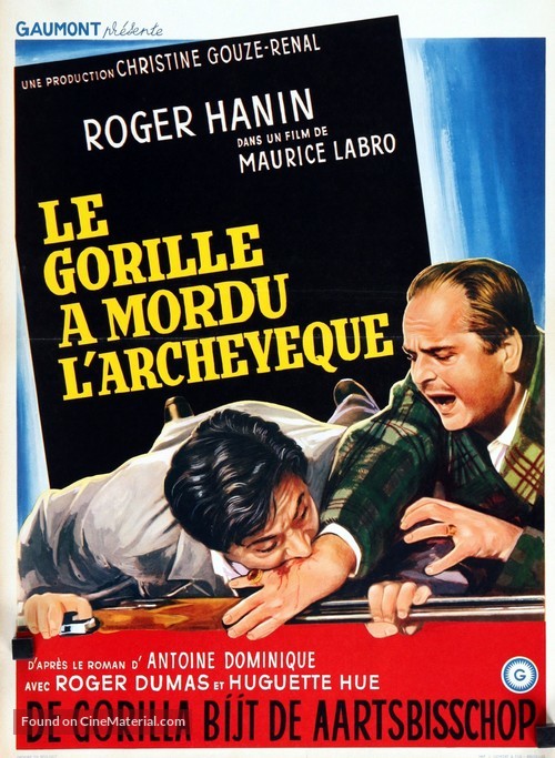 Le gorille a mordu l&#039;archev&ecirc;que - Belgian Movie Poster