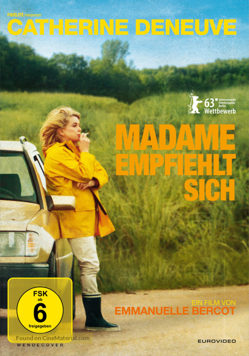 Elle s&#039;en va - German DVD movie cover