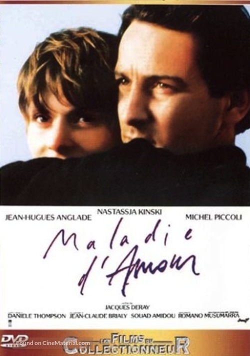 Maladie d&#039;amour - French DVD movie cover