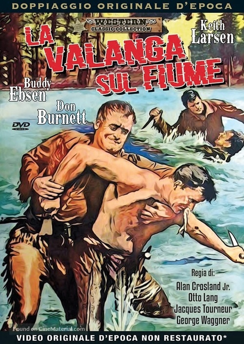 Fury River - Italian DVD movie cover